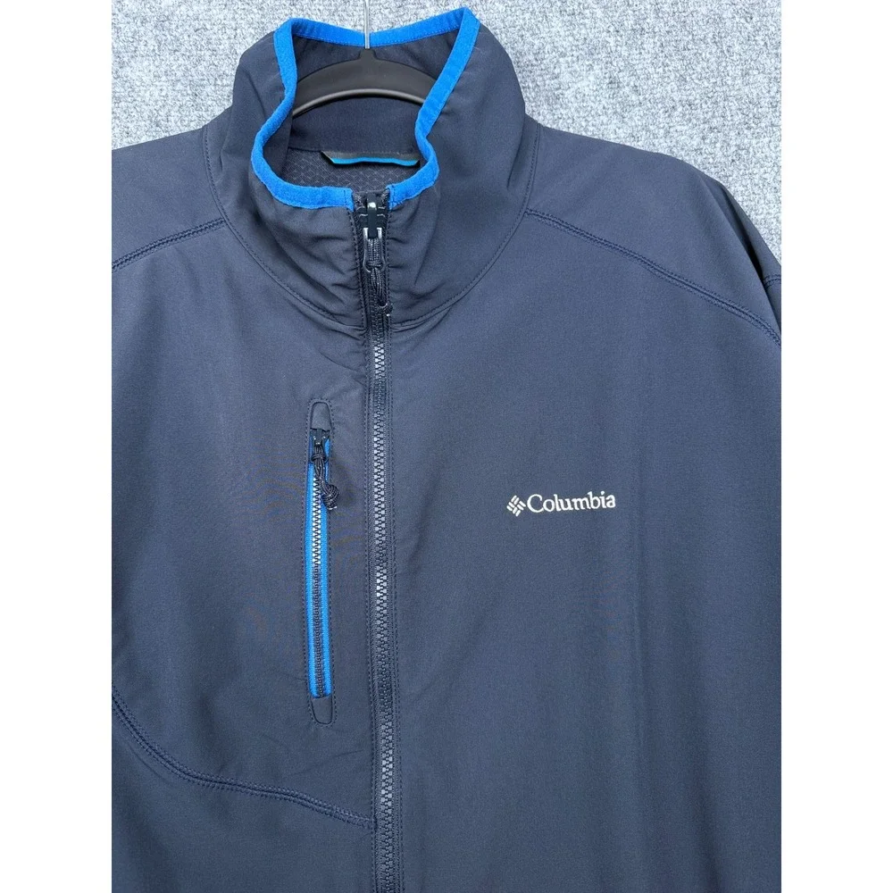 Columbia Men's Evap-Change Softshell Jacket Men's Large‎ Omni Wick Full Zip READ - Picture 2 of 14